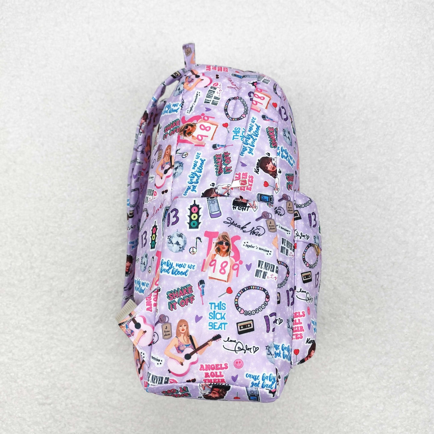 rts no moq BA0238 1989 Taylor purple backpack-13*5*17 inches