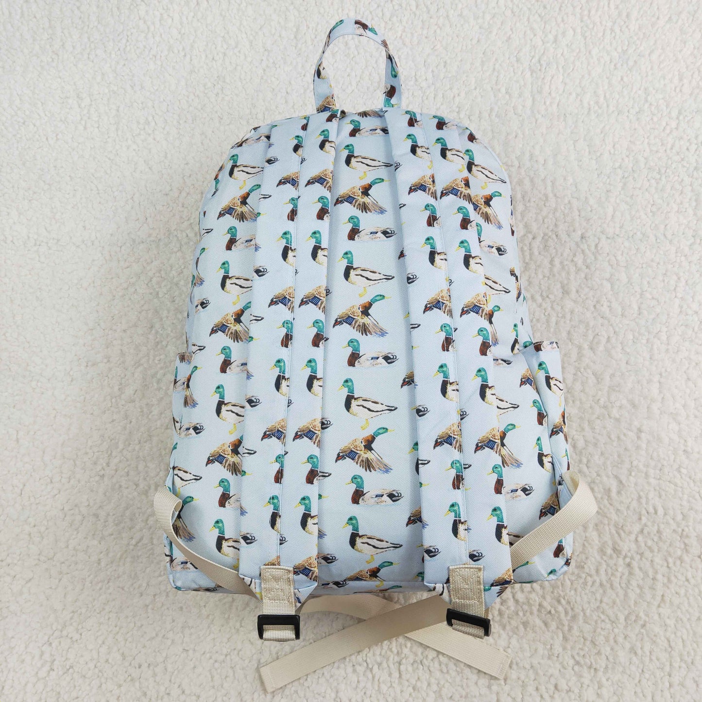 RTS NO MOQ ETA 5/7days Arrived BA0277 duck blue backpack