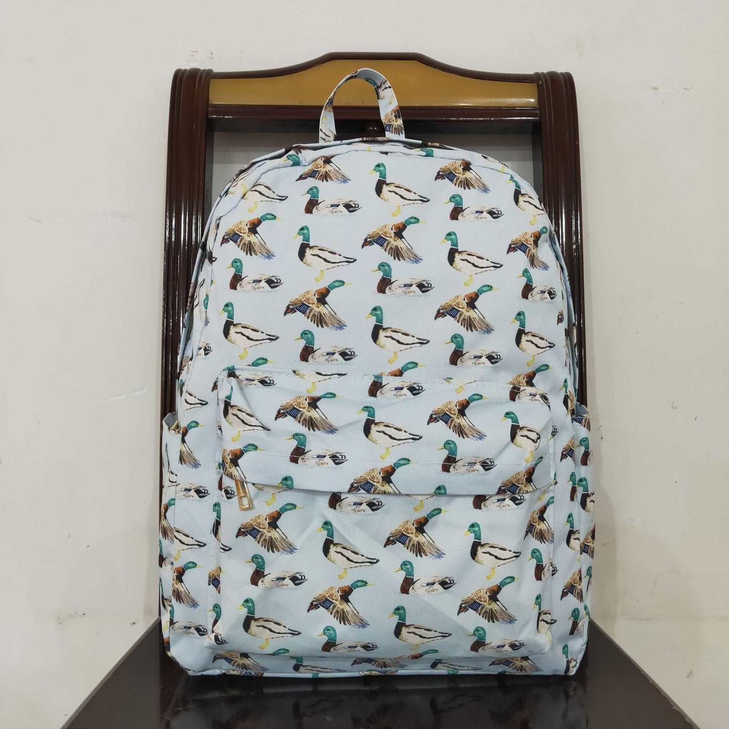 RTS NO MOQ ETA 5/7days Arrived BA0277 duck blue backpack