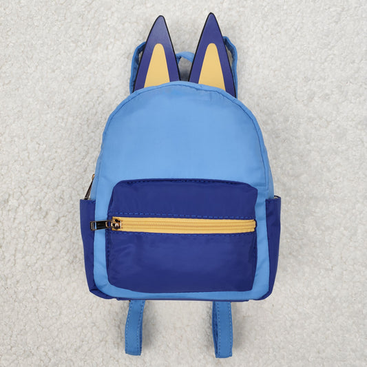 RTS NO MOQ ETA 5/7days Arrived BA0281 Bluey ears blue backpack