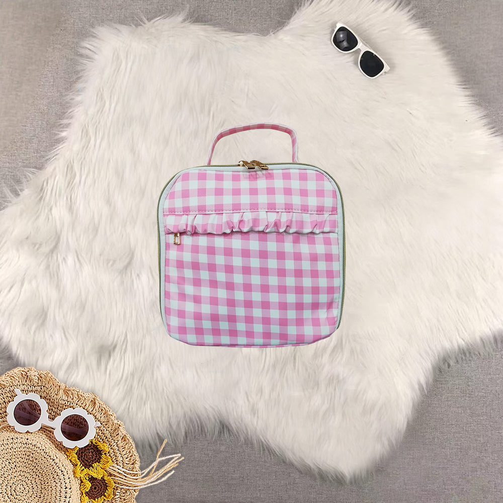 RTS NO MOQ Sibling baby kids clothes team blue kids backpack and jeans