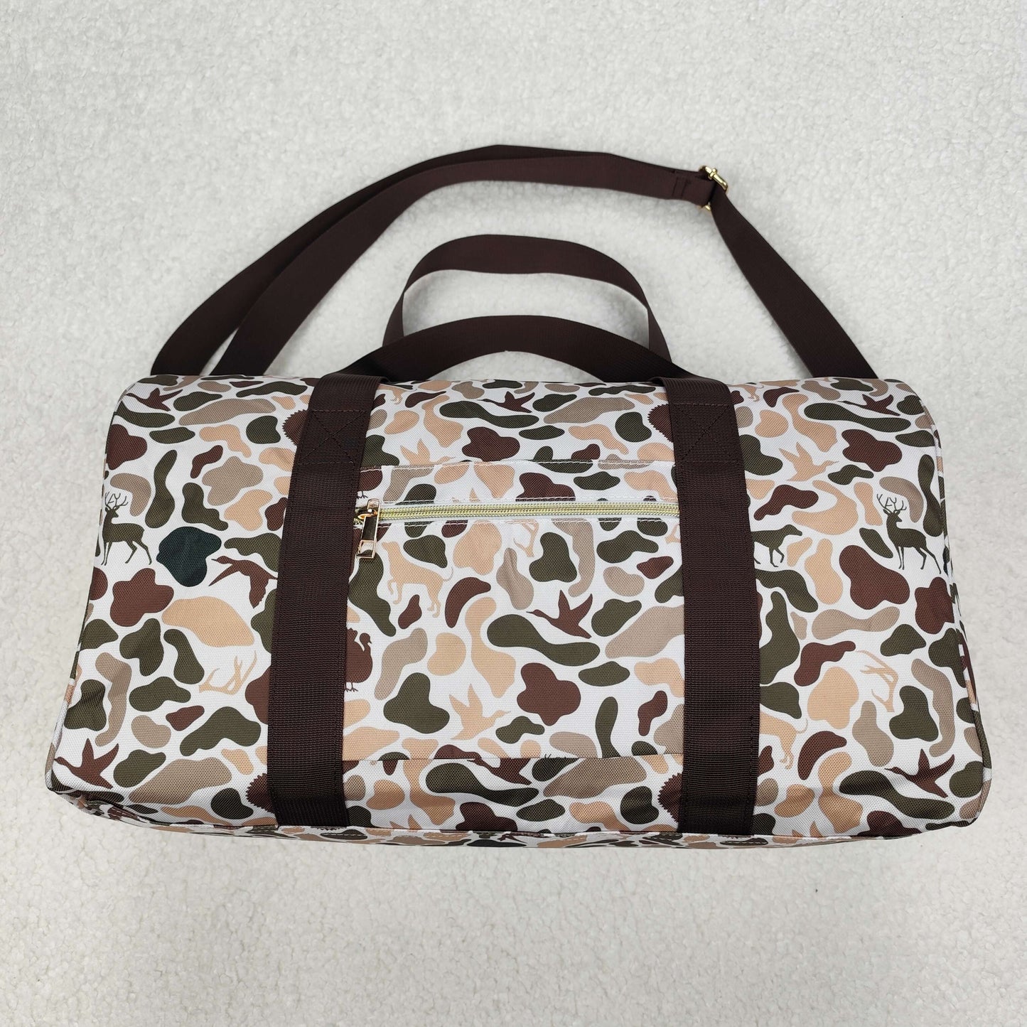 RTS NO MOQ ETA 5/7days arrived BA0287 Duck puppy camouflage gym bag