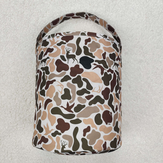 RTS NO MOQ ETA 5/7days Arrived BA0289 Duck and puppy camouflage bucket bag