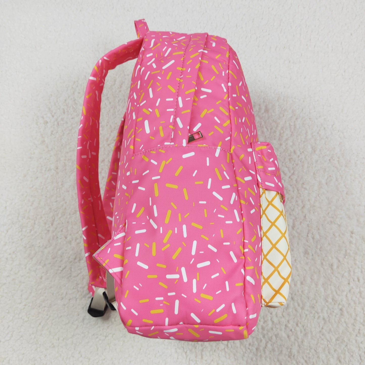 RTS NO MOQ（In Stock) BA0300 Team Fireworks Plaid Pink Backpack