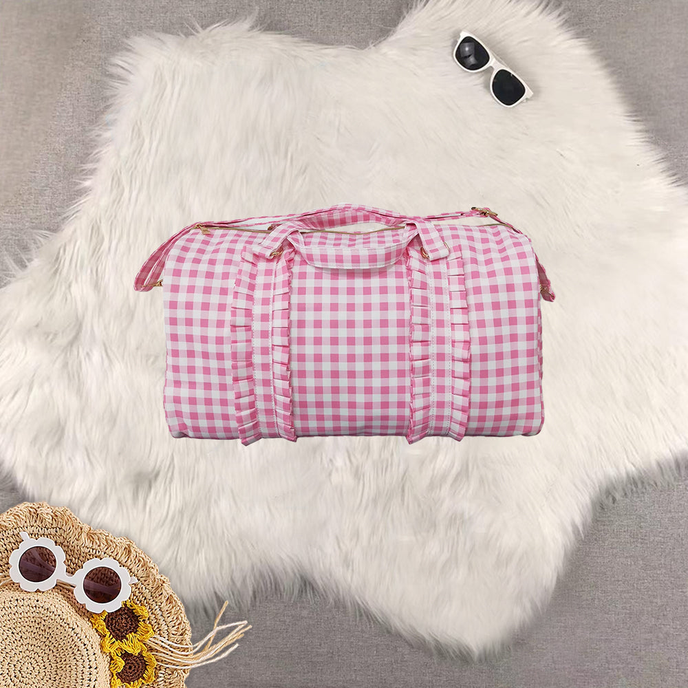 RTS NO MOQ Sibling baby kids clothes team blue kids backpack and jeans