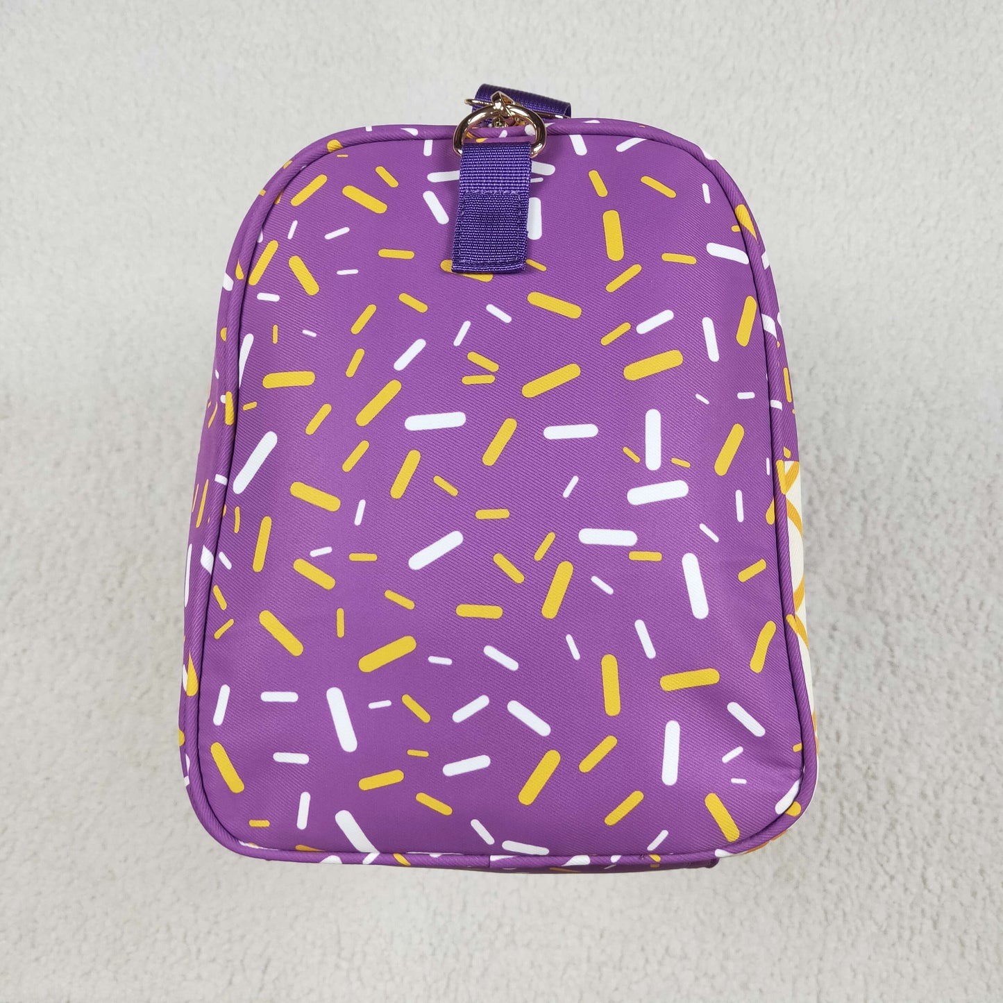 RTS NO MOQ（In Stock) BA0321 Waffle ice cream purple gym bag