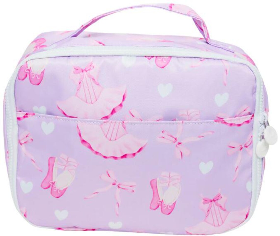 (Pre Order) No moq BA0345 pre-order baby kids bow ballet shoes pink Lunch Box Bag-2025.8.5