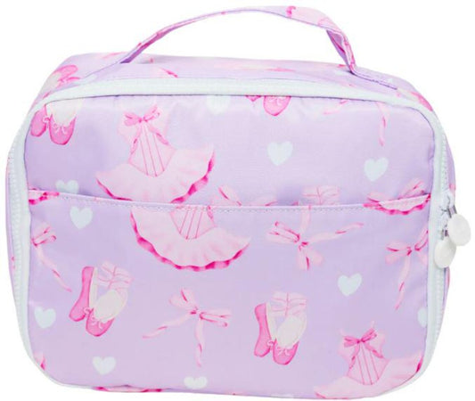 (Pre Order) No moq BA0345 pre-order baby kids bow ballet shoes pink Lunch Box Bag-2025.8.5