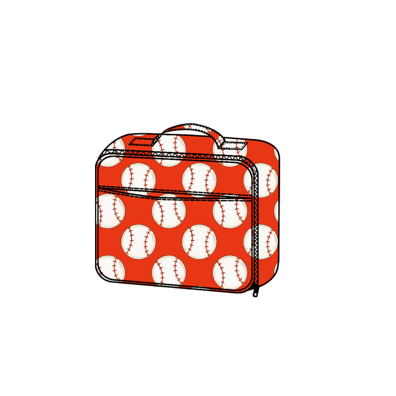 (Pre Order) No moq BA0380 pre-order baby kids team baseball Lunch Box Bag-2025.9.9