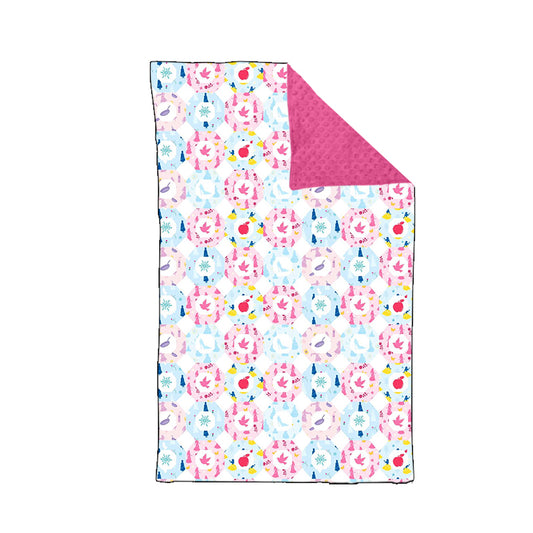 (Pre Order) No moq BL0234 pre-order baby kids pink summer newborn blanket-25.11.21