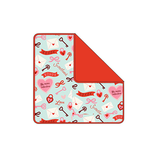 (Pre Order) No moq pre-order baby kid summer xoxo bow love newborn blanket-25.12.1