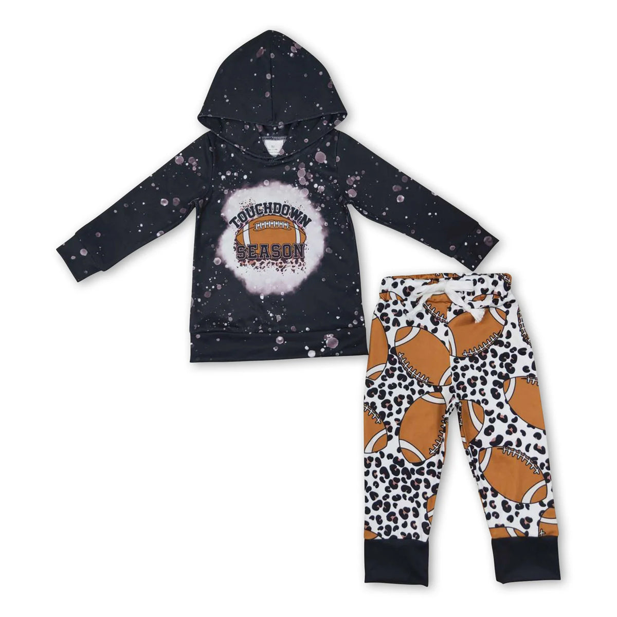 RTS Sibling baby girl clothes halloween embroidery pumpkin long Sleeve pants sets