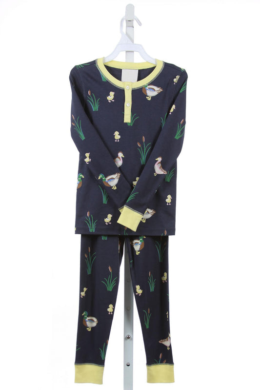 no moq BLP0500 pre-order 3-6M to 7-8T toddler boy clothes mallard boy winter pajamas outfit-2024.6.7
