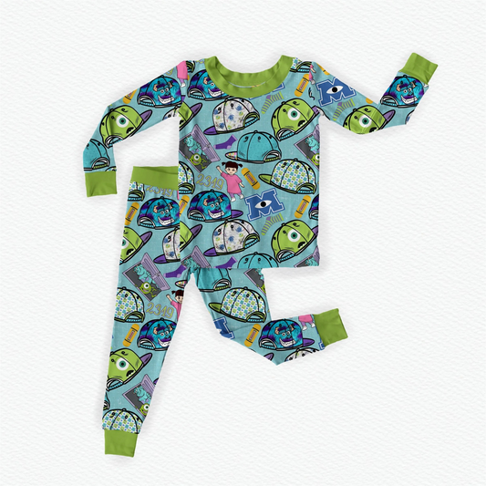 NO MOQ sales BLP1056 pre-order baby boy clothes cartoon long Sleeve pants Suit -2024.11.22