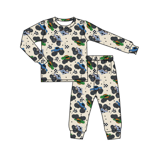 NO MOQ sales BLP1109 Pre-order baby boys clothes long sleeve pants sets-2025.6.10