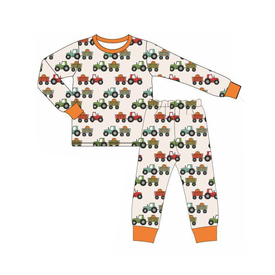 NO MOQ sales BLP1116 Pre-order baby boys clothes long sleeve pants sets-2025.6.12