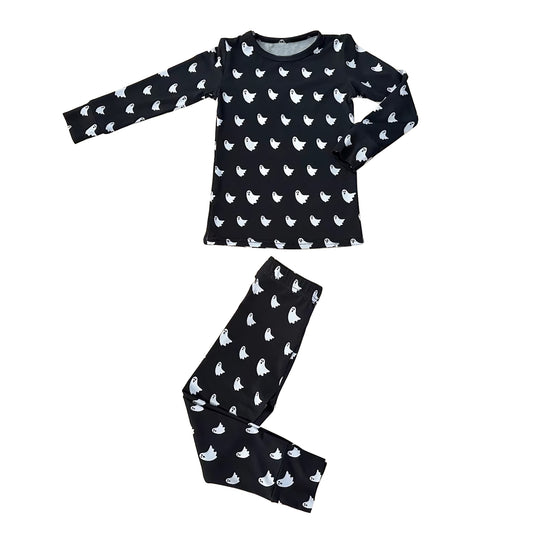 (Pre Order) No moq BLP1165 Pre-order baby boys clothes black long sleeve pants sets-2025.7.4