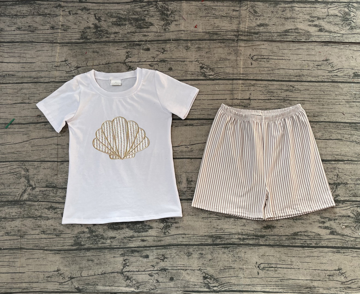 (Pre Order) No moq BSSO1618 Pre-order baby boy clothes embroidery short sleeve shorts sets-2025.11.14