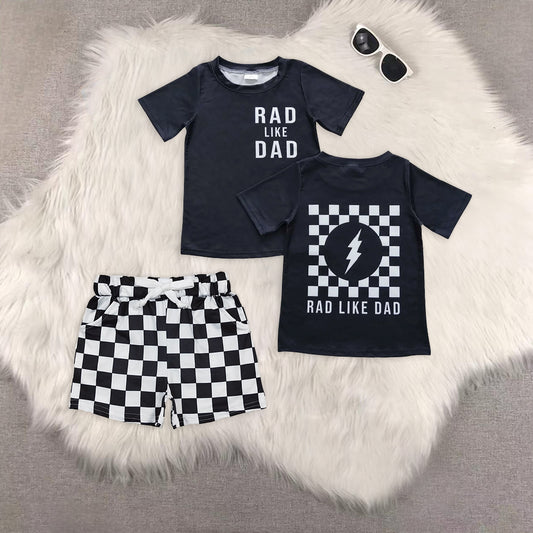RTS NO MOQ BT0323+SS0273 HOT SELL baby boys clothes short sleeve shorts sets