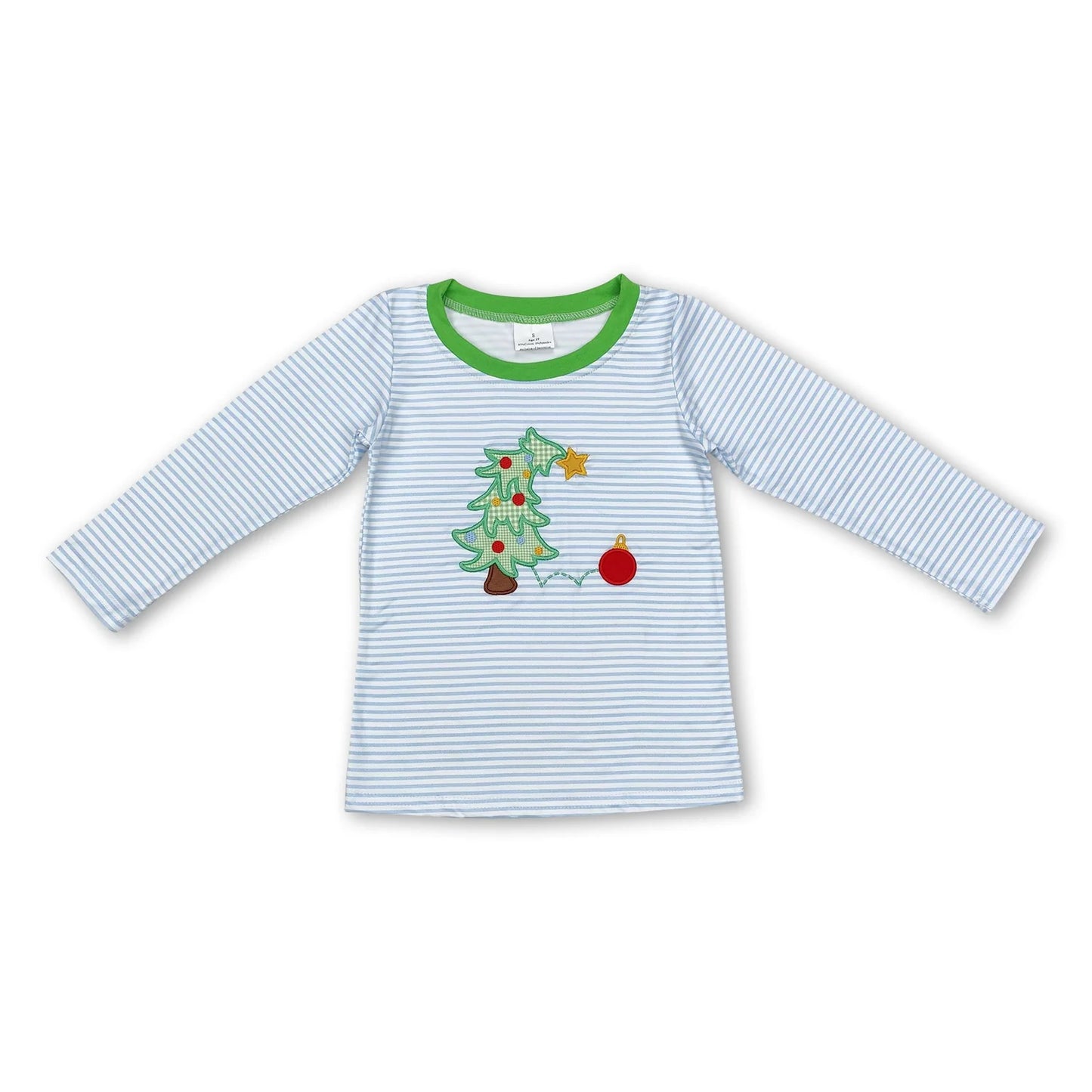 RTS NO MOQ Sibling Baby kid Christmas pullover long sleeve tops