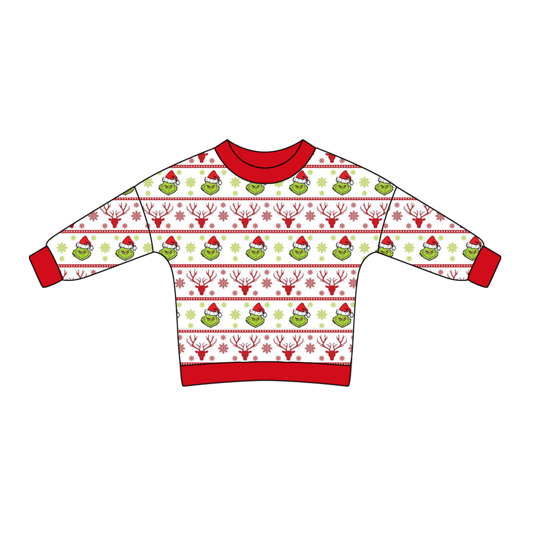 No moq BT0836 pre-order toddler boys clothes Christmas red long Sleeve Top 2024.8.2