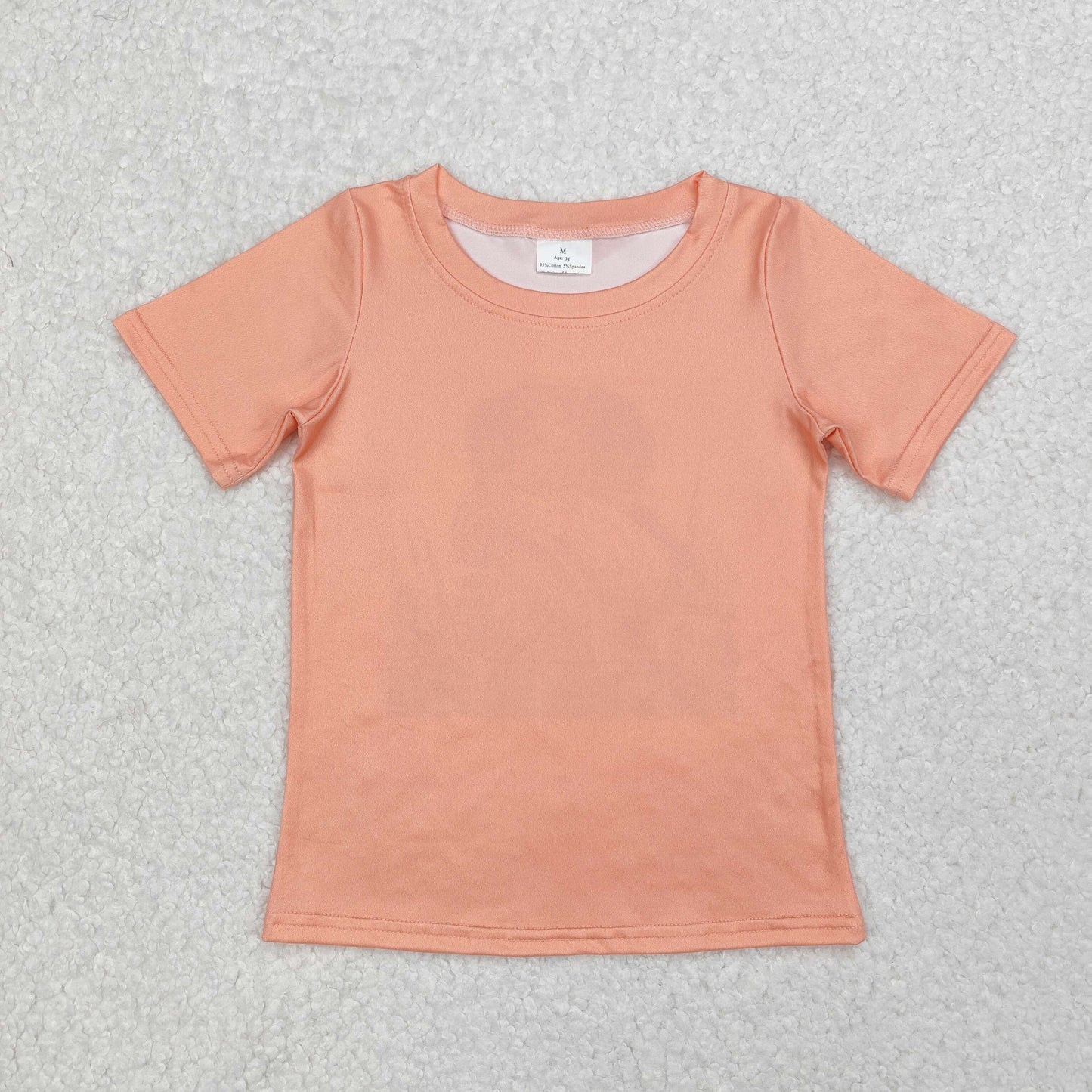 RTS NO MOQ ETA 5/7days arrived BT1084 Duck puppy orange short sleeve top