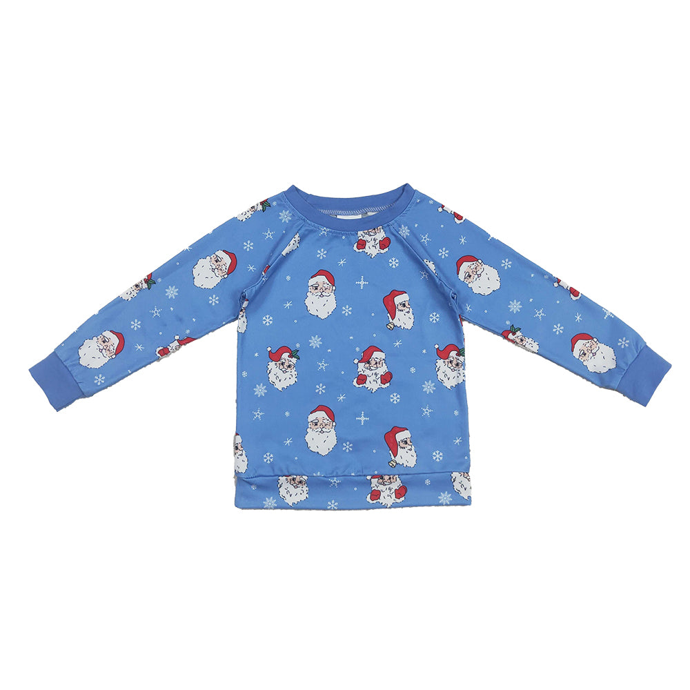 RTS NO MOQ Sibling Baby kid Christmas pullover long sleeve tops