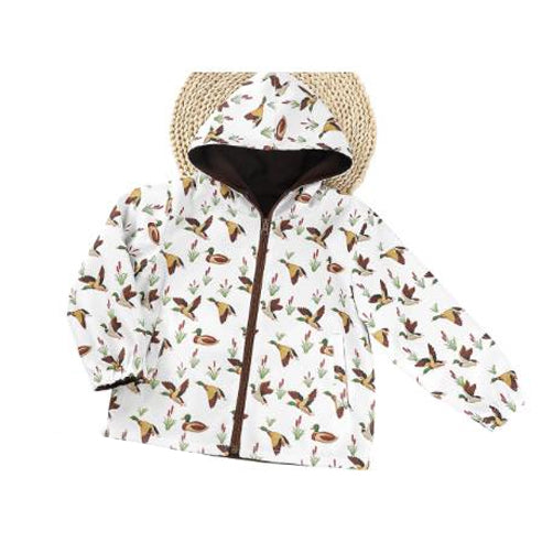 (Pre Order) No moq BT1369 pre-order toddler boy clothes duck hooded long Sleeve Top -2025.9.13