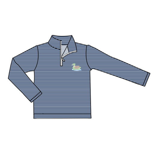 (Pre Order) No moq BT1478 pre-order toddler boy clothes duck long Sleeve Top -2025.10.25