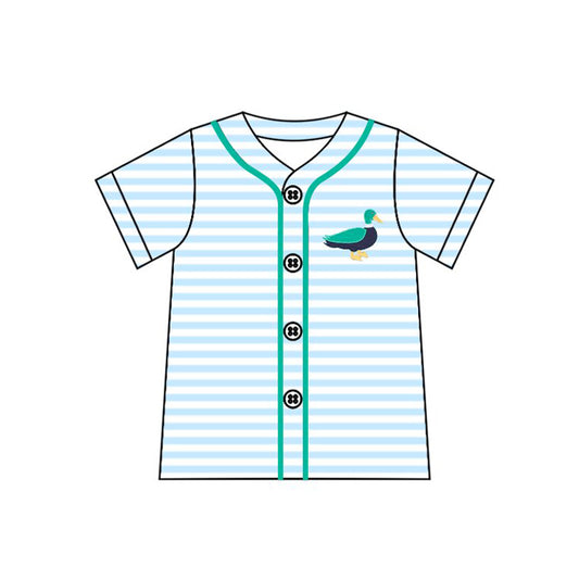 (Pre Order) No moq BT1555 pre-order toddler boy clothes duck short Sleeve Top -2025.11.10