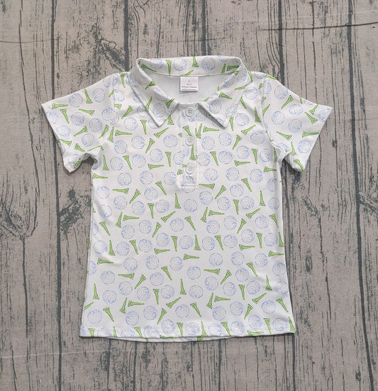 (Pre Order) No moq BT1582 pre-order toddler boy clothes short Sleeve Top -2025.12.7