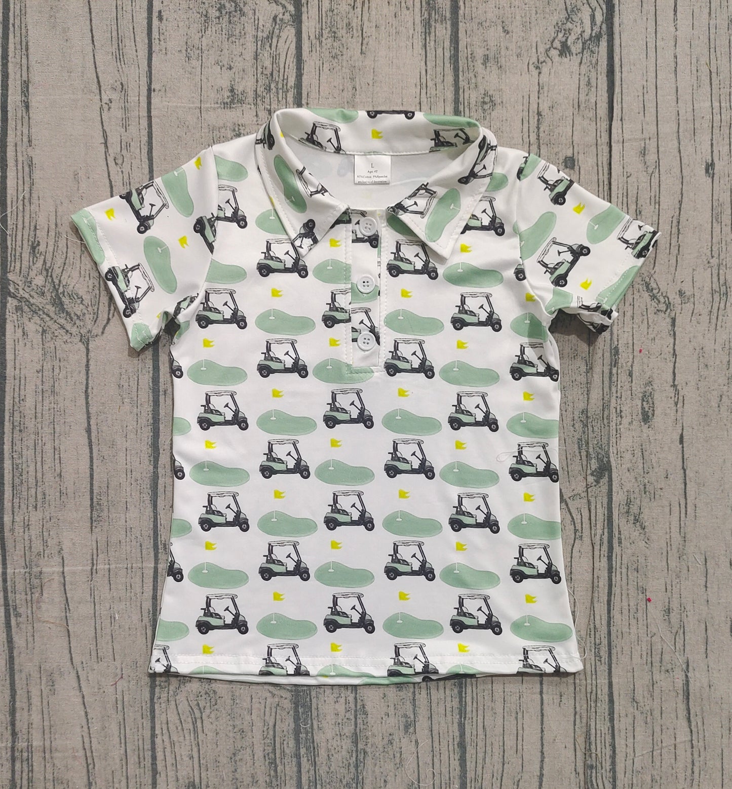 (Pre Order) No moq BT1585 pre-order toddler boy clothes short Sleeve Top -2025.12.7