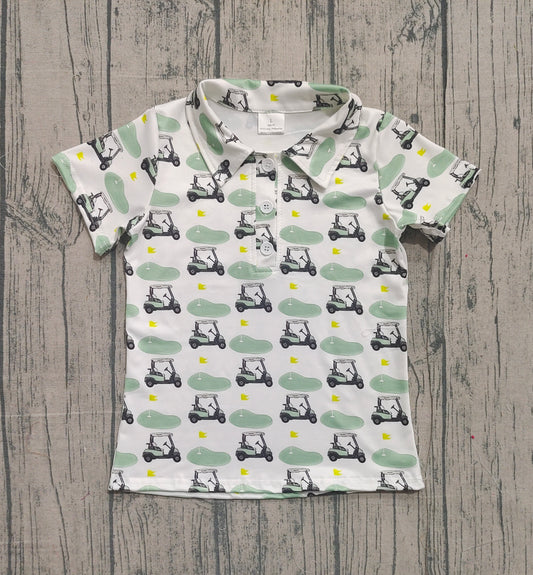 (Pre Order) No moq BT1585 pre-order toddler boy clothes short Sleeve Top -2025.12.7