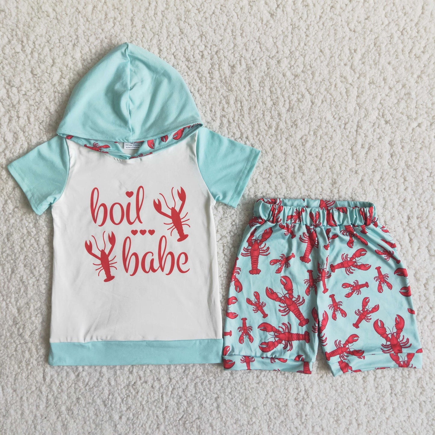 C15-40 Lobster Boys Hoodie Set