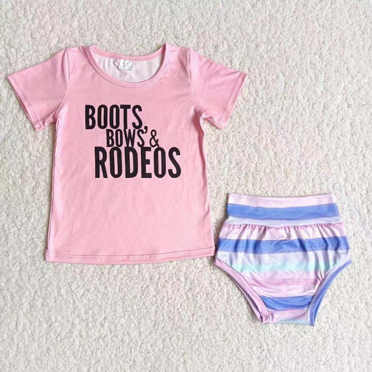 rts no moq C4-20 Letter boots colorful striped thong suit