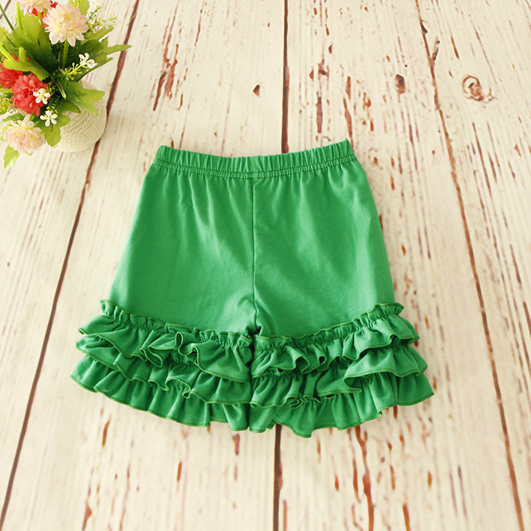 RTS NO MOQ ETA 7-8DAYS ARRIVED cotton ruffle  shorts