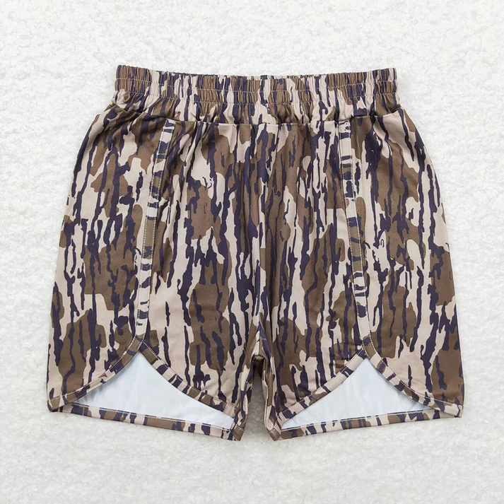 RTS Mommy and me Camouflage striped shorts for adults and kids to match