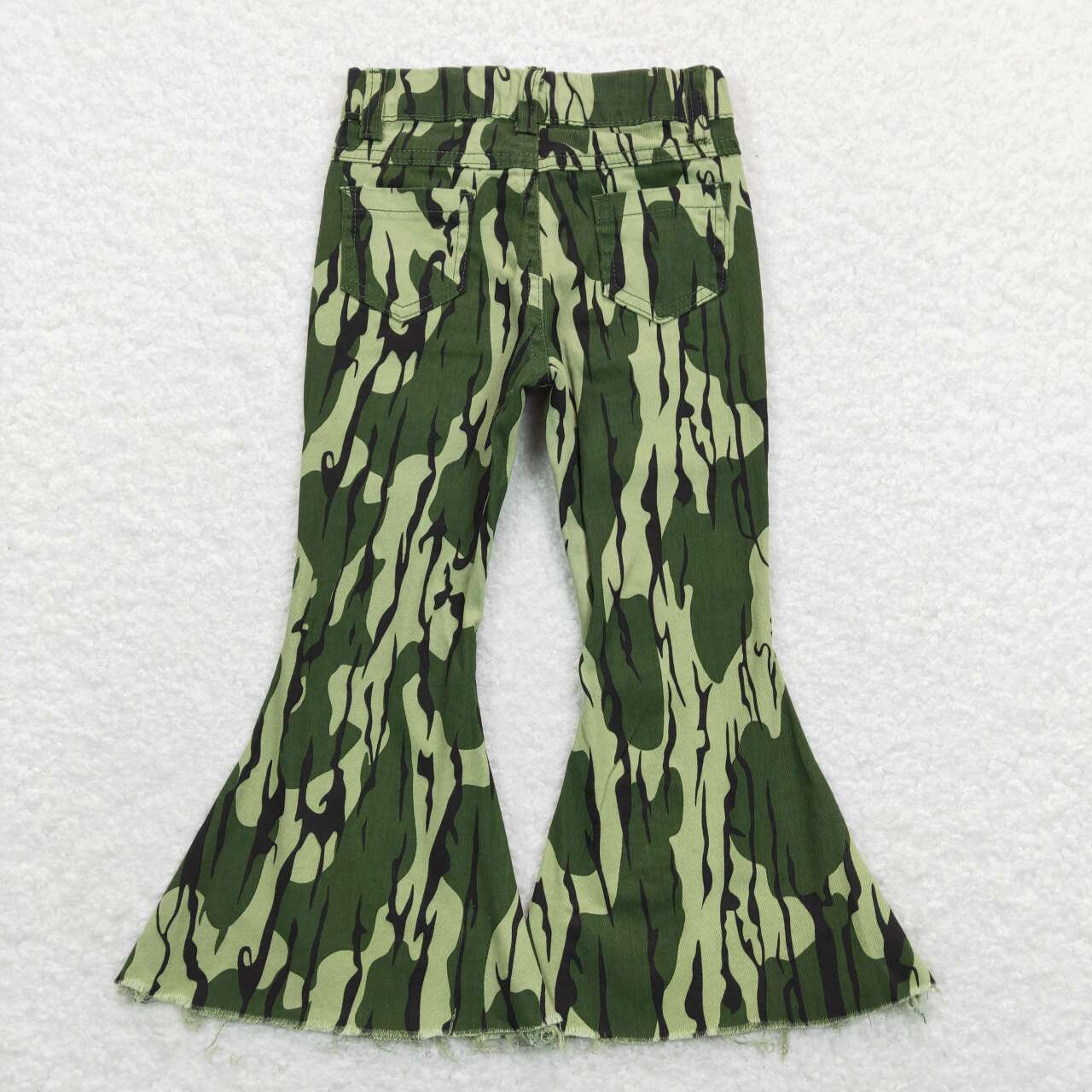 rts no moq P0372 Camouflage army green denim pants