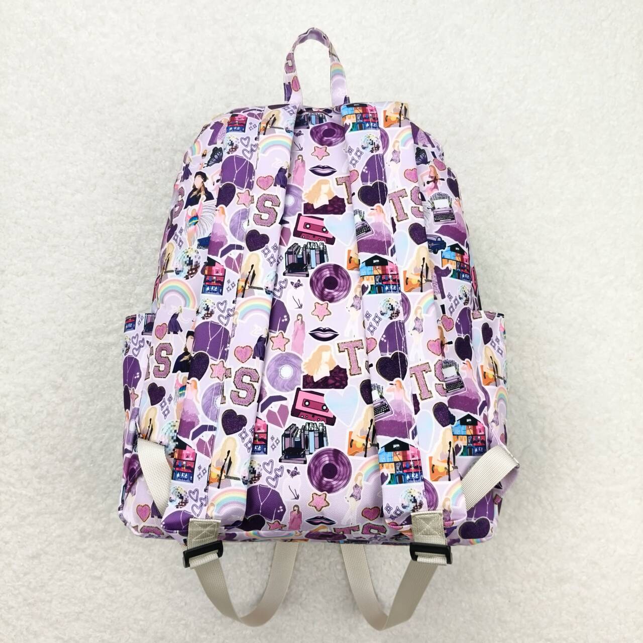 BA0172  Taylor Swift purple backpack