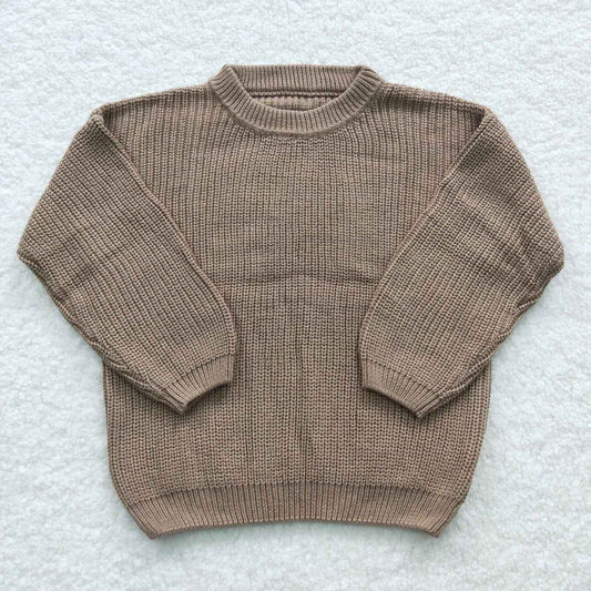 GT0229 Light Khaki Sweater Top