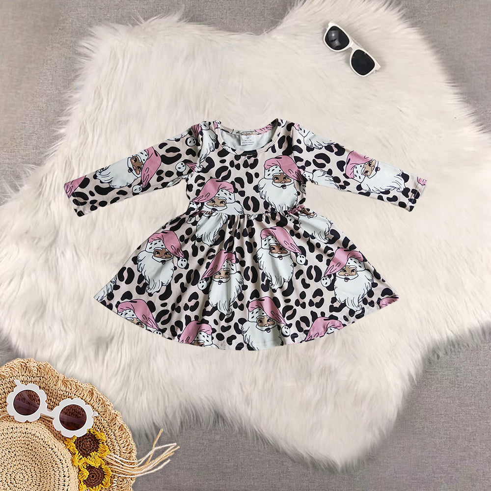 RTS NO MOQ Sibling Baby Girls Christmas Clothes long sleeve dresses