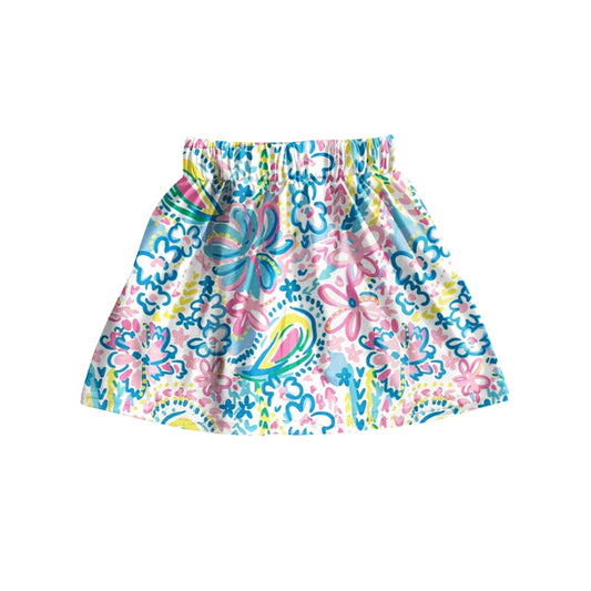 GLK0025 pre-order baby girls clothes flower girl summer skirt