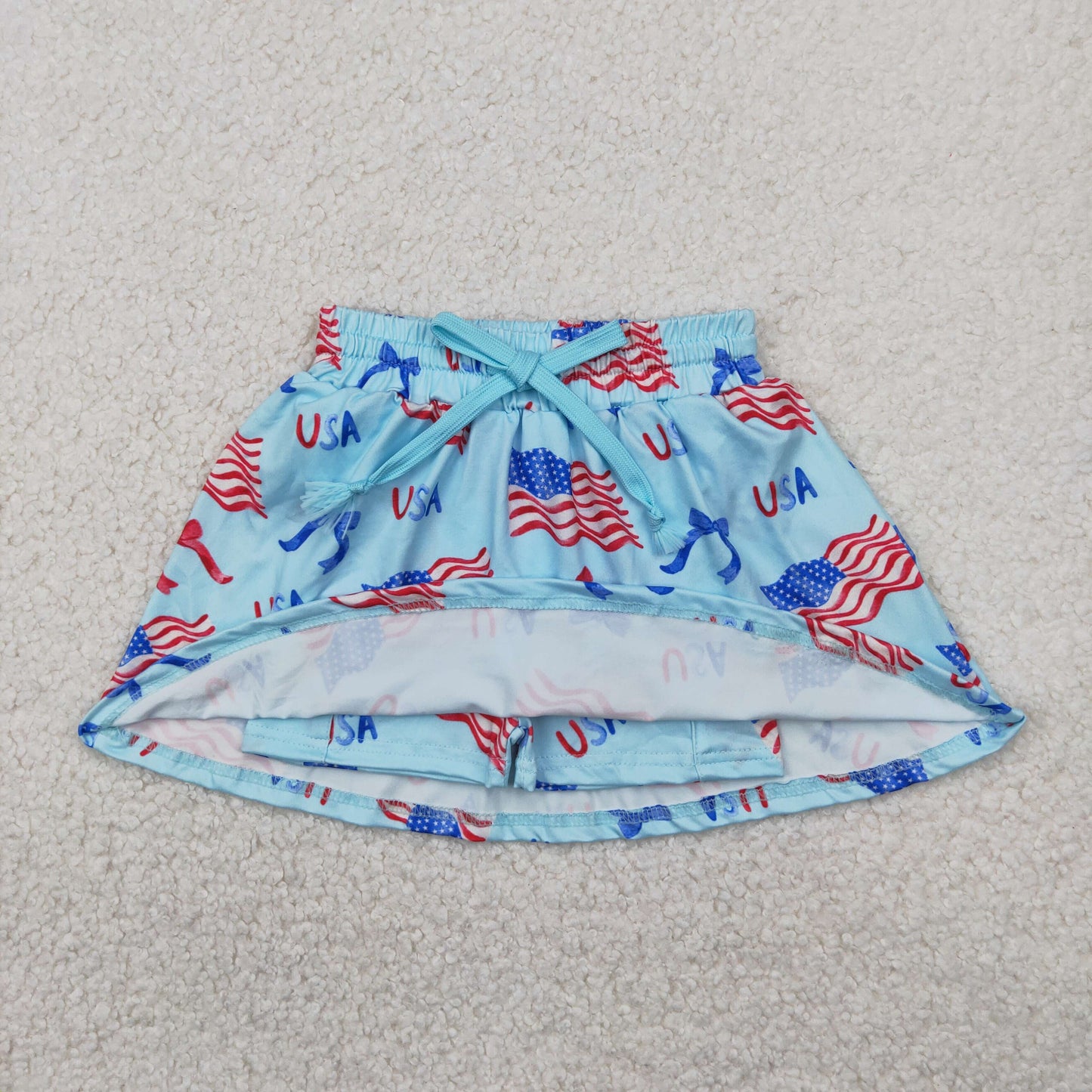 RTS baby girls clothes 4th of july summer skirts dress