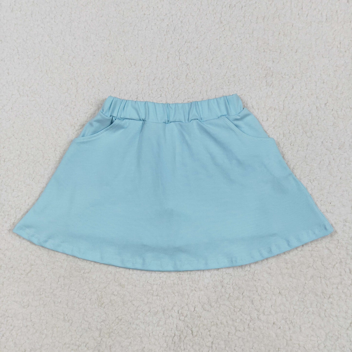 RTSNO MOQ GLK0065 Pure blue culottes