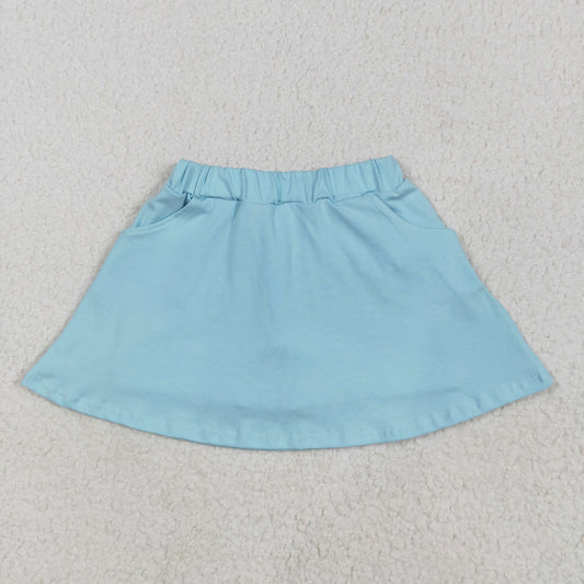 RTSNO MOQ GLK0065 Pure blue culottes