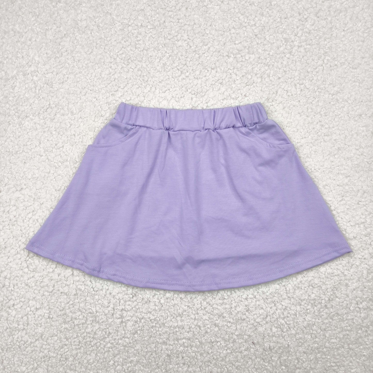 RTSNO MOQ GLK0067 Pure purple culottes