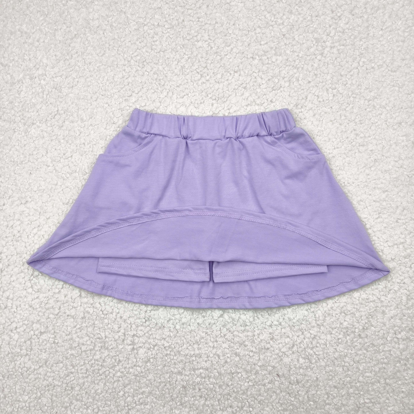 RTSNO MOQ GLK0067 Pure purple culottes