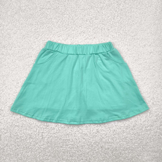 RTSNO MOQ GLK0069 Plain green culottes