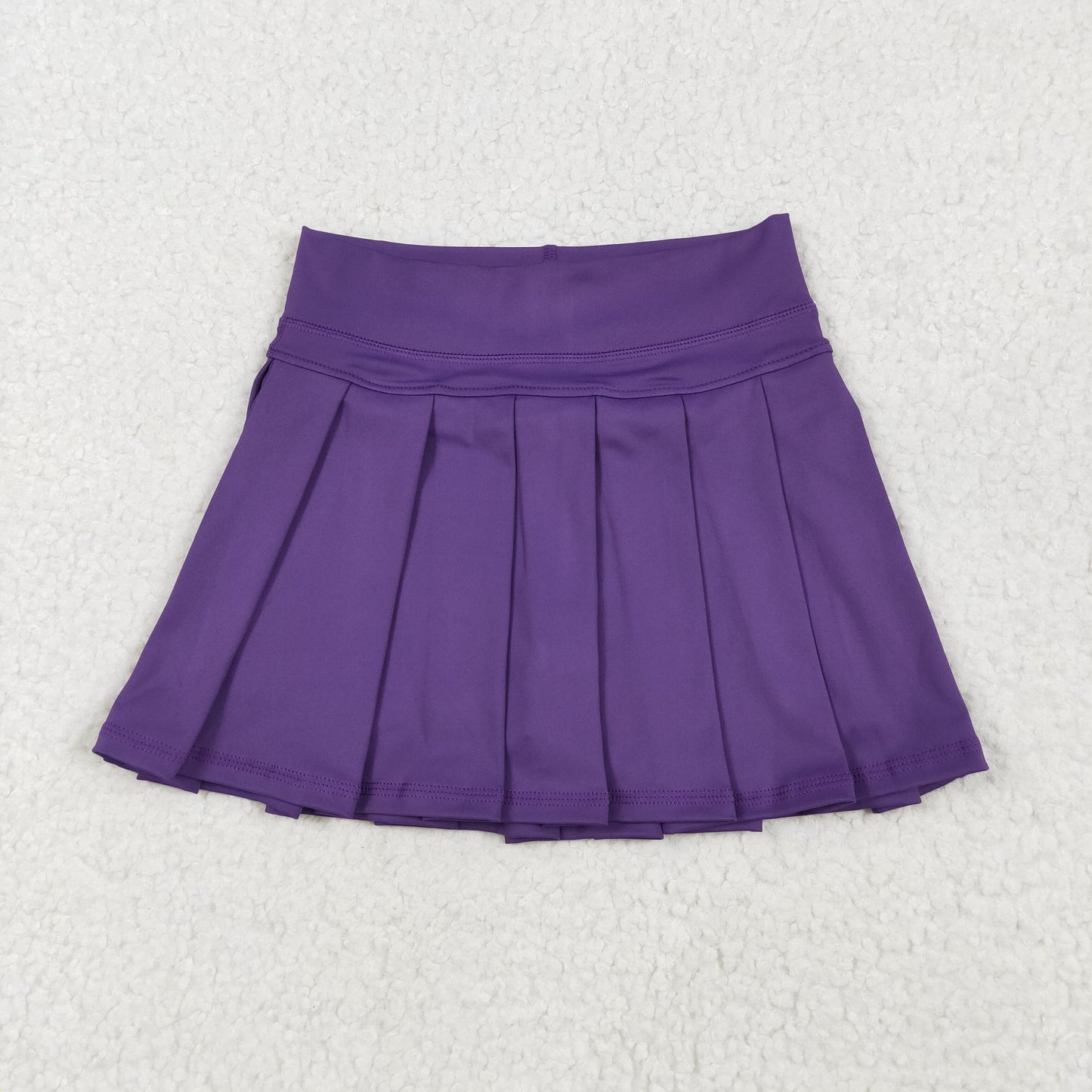 RTSNO MOQ GLK0086 Pure purple yoga skirt