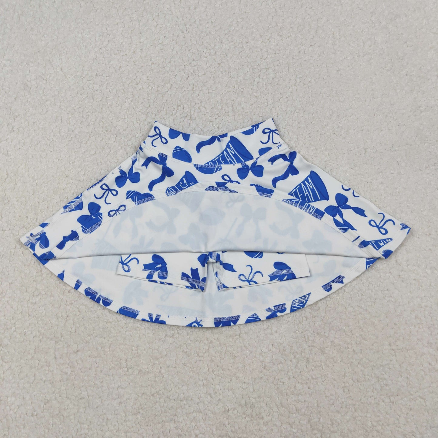 RTS NO MOQ Sibling baby girl clothes team cheer bow flying sleeve dress and romper and pants and skirts